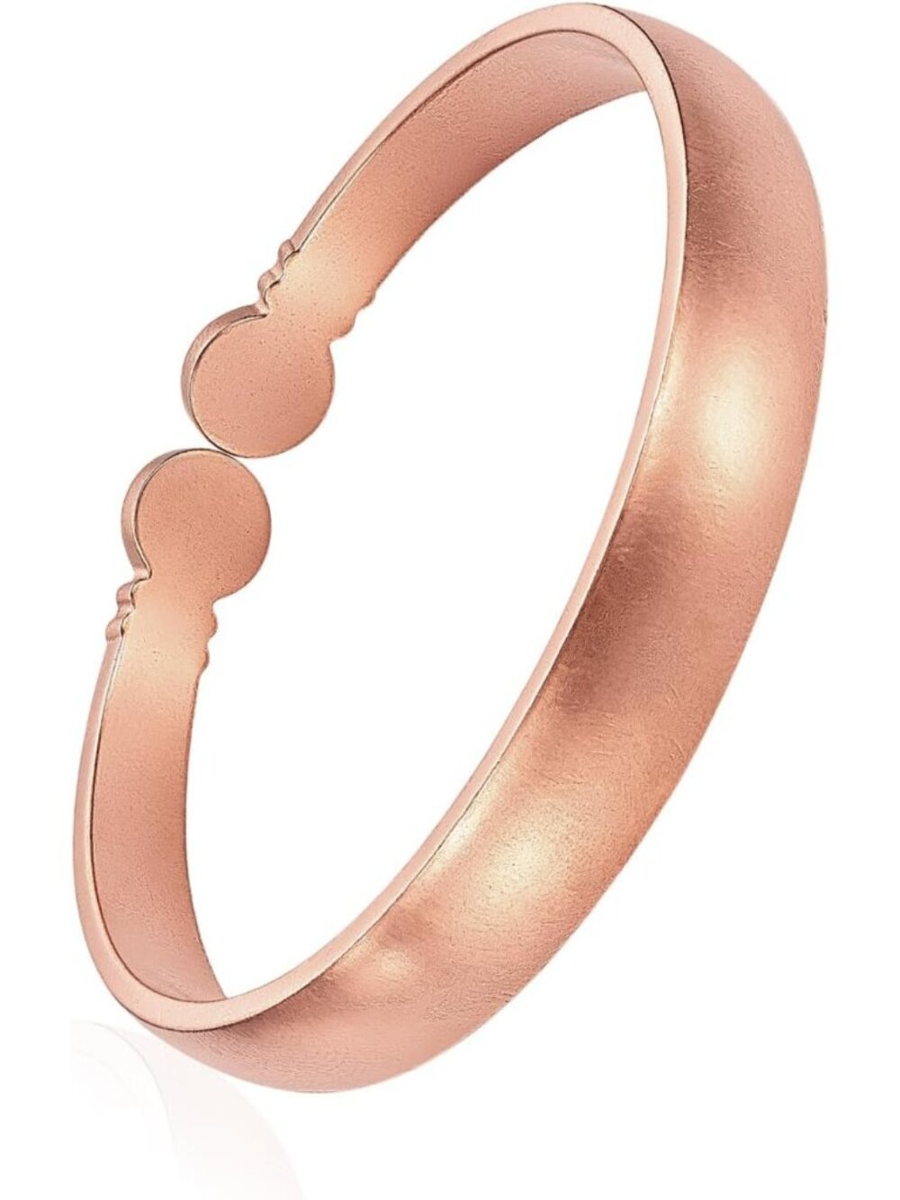 Stylish 100% Pure Copper Cuff Bracelet for Men & Women - Adjustable, Durable
